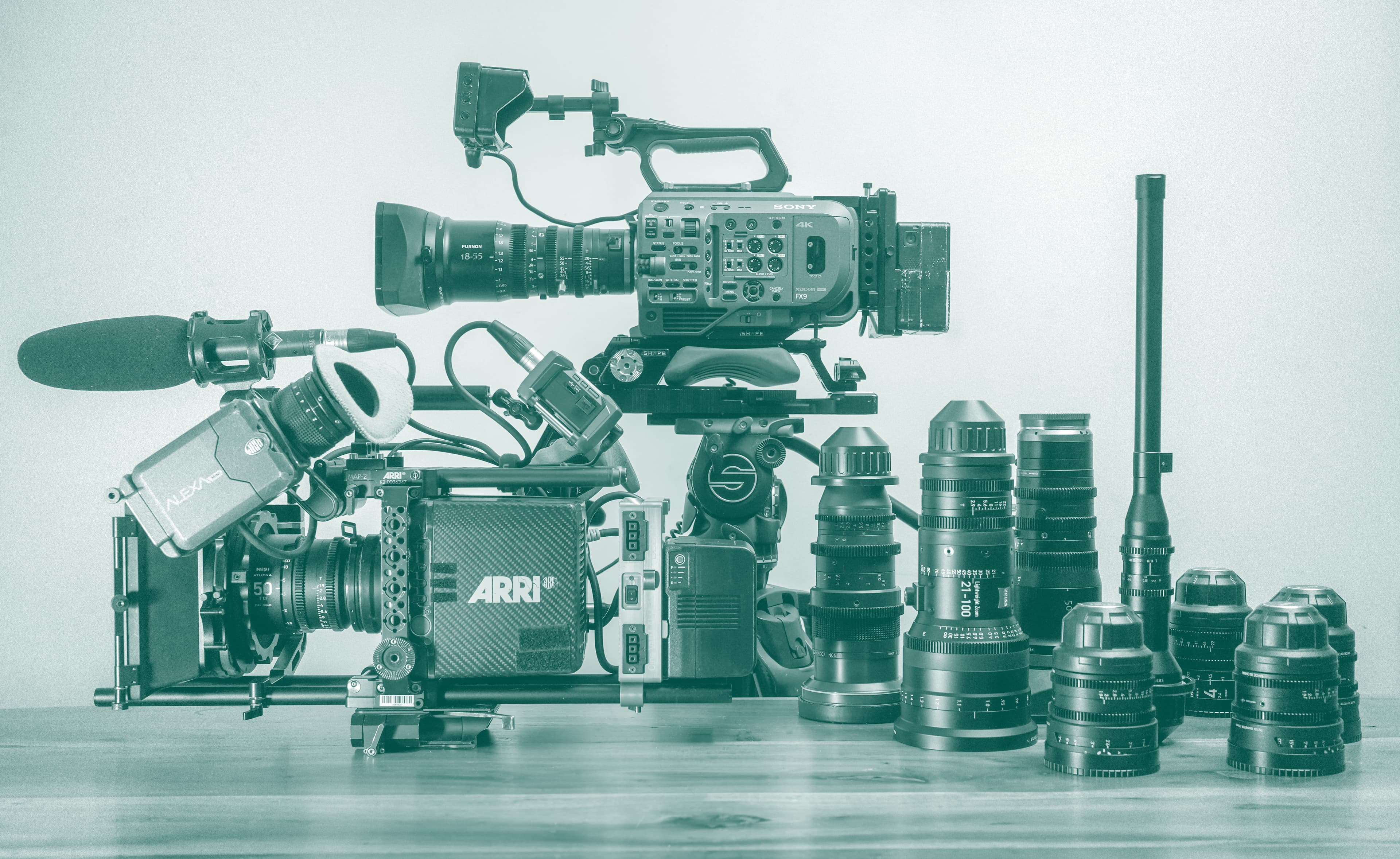 Film equipment and cameras